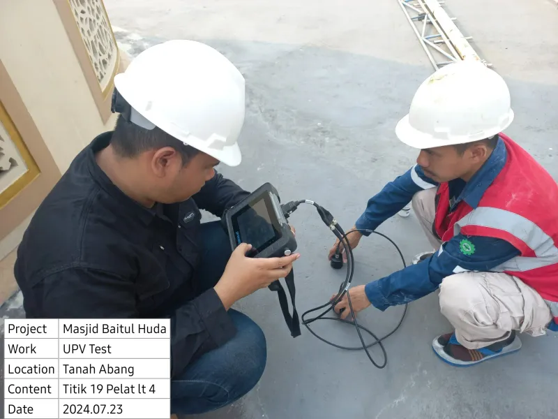 Pengujian Masjid Baitul Huda - Dokumentasi 11