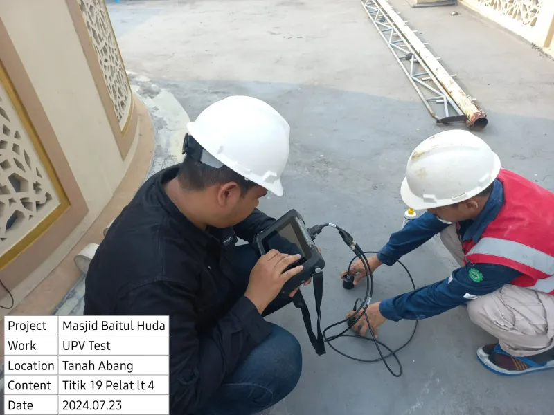 Pengujian Masjid Baitul Huda - Dokumentasi 12