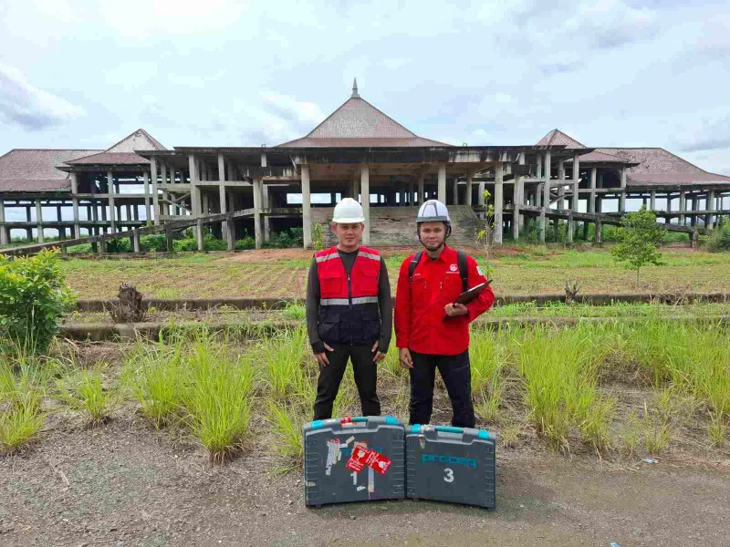 Pengujian Gedung di Lampung - Dokumentasi 12