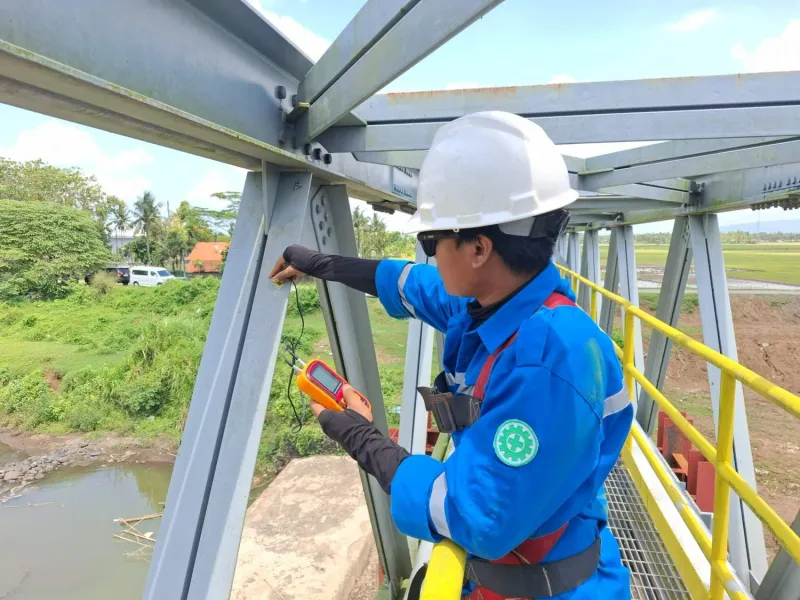 Pengujian Jembatan Purworejo - Dokumentasi 13
