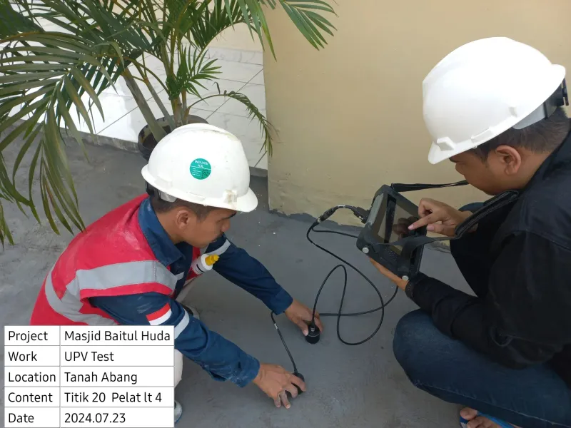 Pengujian Masjid Baitul Huda - Dokumentasi 13