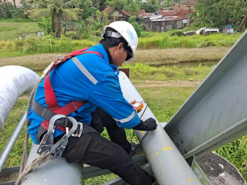 Pengujian Jembatan Purworejo - Dokumentasi 15