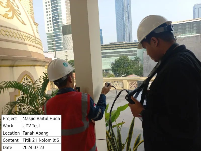 Pengujian Masjid Baitul Huda - Dokumentasi 14