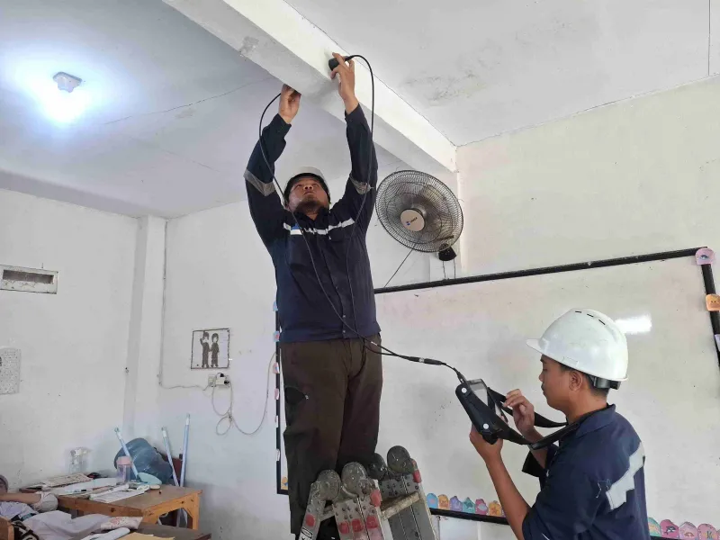 Pengujian Bangunan MTS - Dokumentasi 2