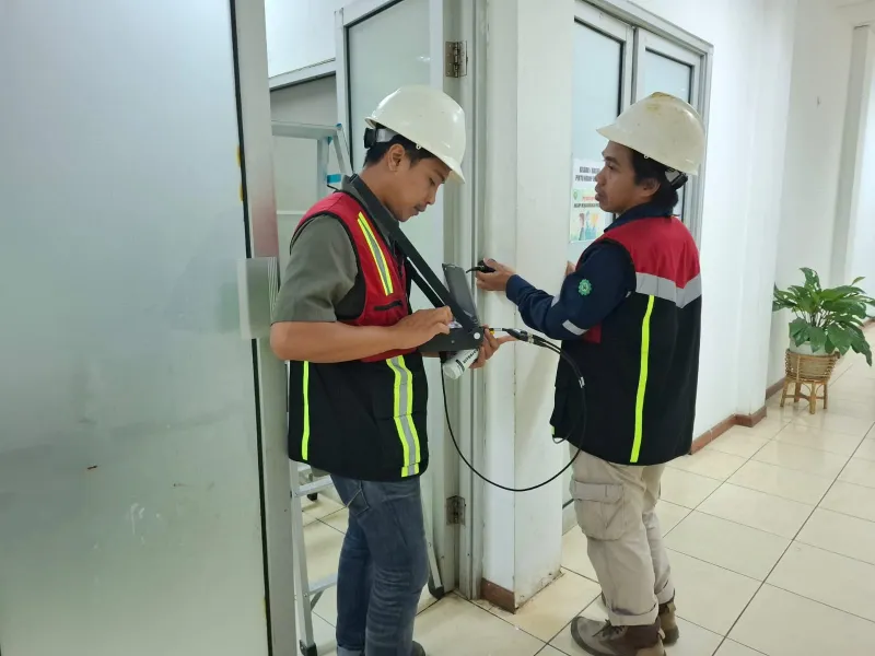 Pengujian Kantor Bupati Muara Enim - Dokumentasi 2