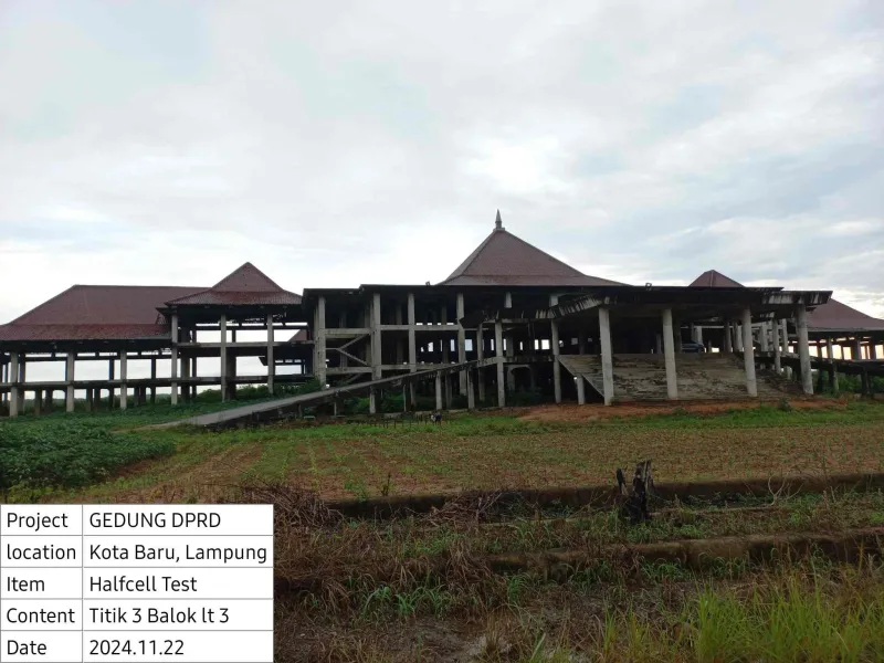 Pengujian Gedung di Lampung - Dokumentasi 2