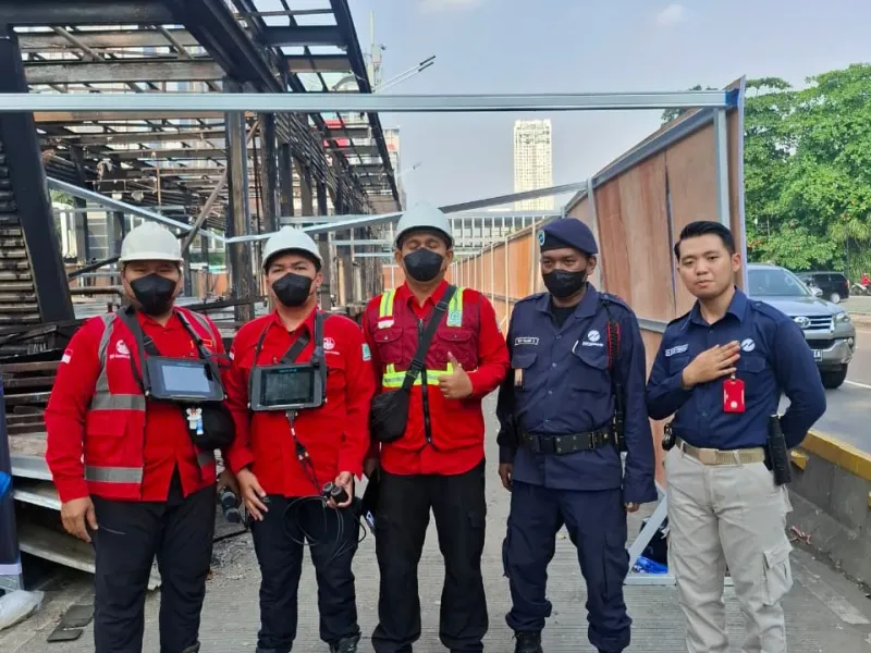 Pengujian JPO Polda Jakarta - Dokumentasi 2
