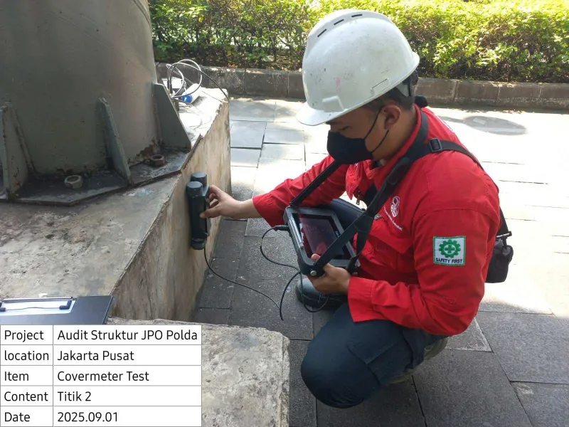 Pengujian JPO Polda Jakarta - Dokumentasi 6