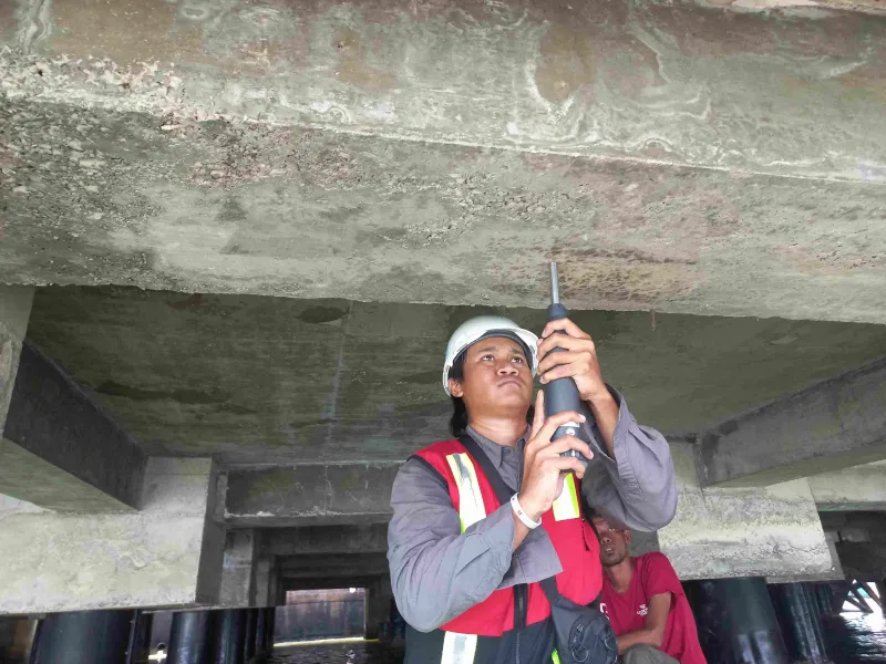 Pengujian Dermaga Kendal Jawa Tengah - Dokumentasi 6