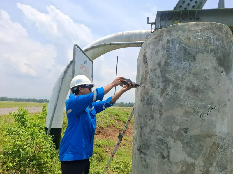 Pengujian Jembatan Purworejo - Dokumentasi 7