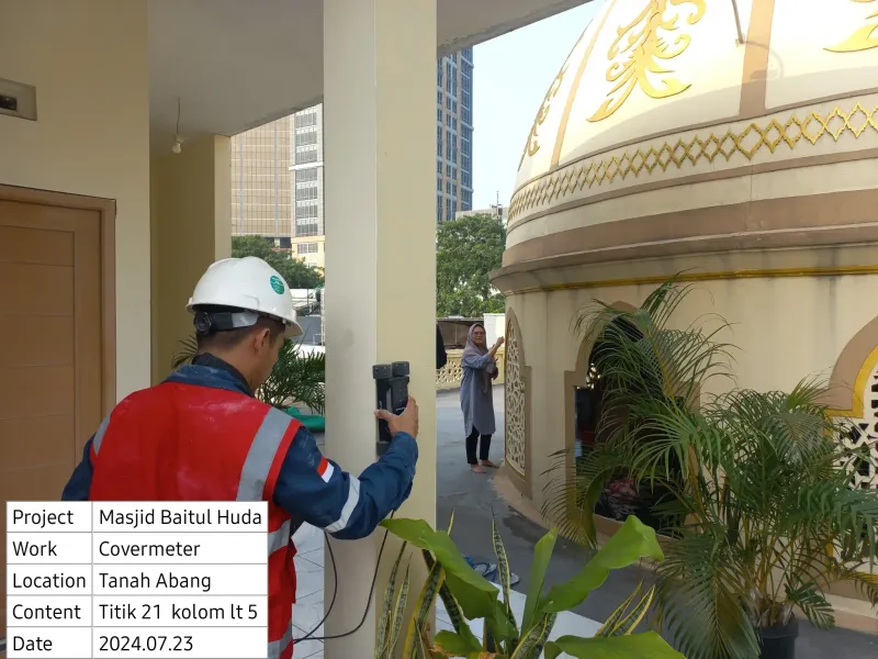 Pengujian Masjid Baitul Huda - Dokumentasi 6
