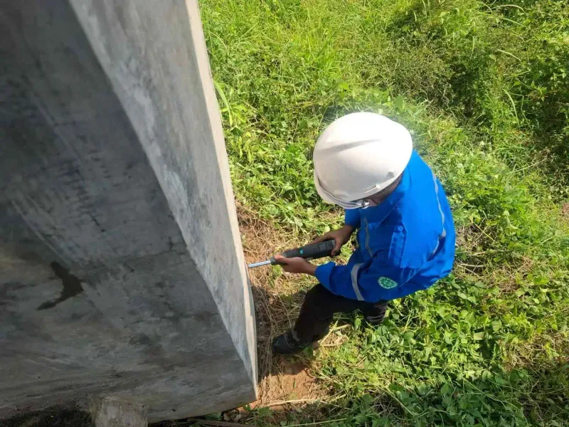 Pengujian Jembatan Purworejo - Dokumentasi 10